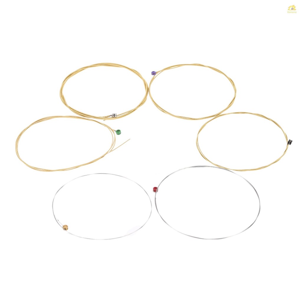Orphee TX620 6 ชิ้น Acoustic Folk Guitar String Set (.010-.047) Phosphor Bronze Extra Light Tension