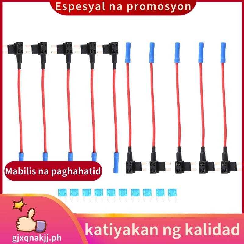 10 แพ็ค - 12V รถ Add-a-civiccuit ฟิวส์ TAP อะแดปเตอร์ Mini Blade Fuse Holder.gjxqnakjjph