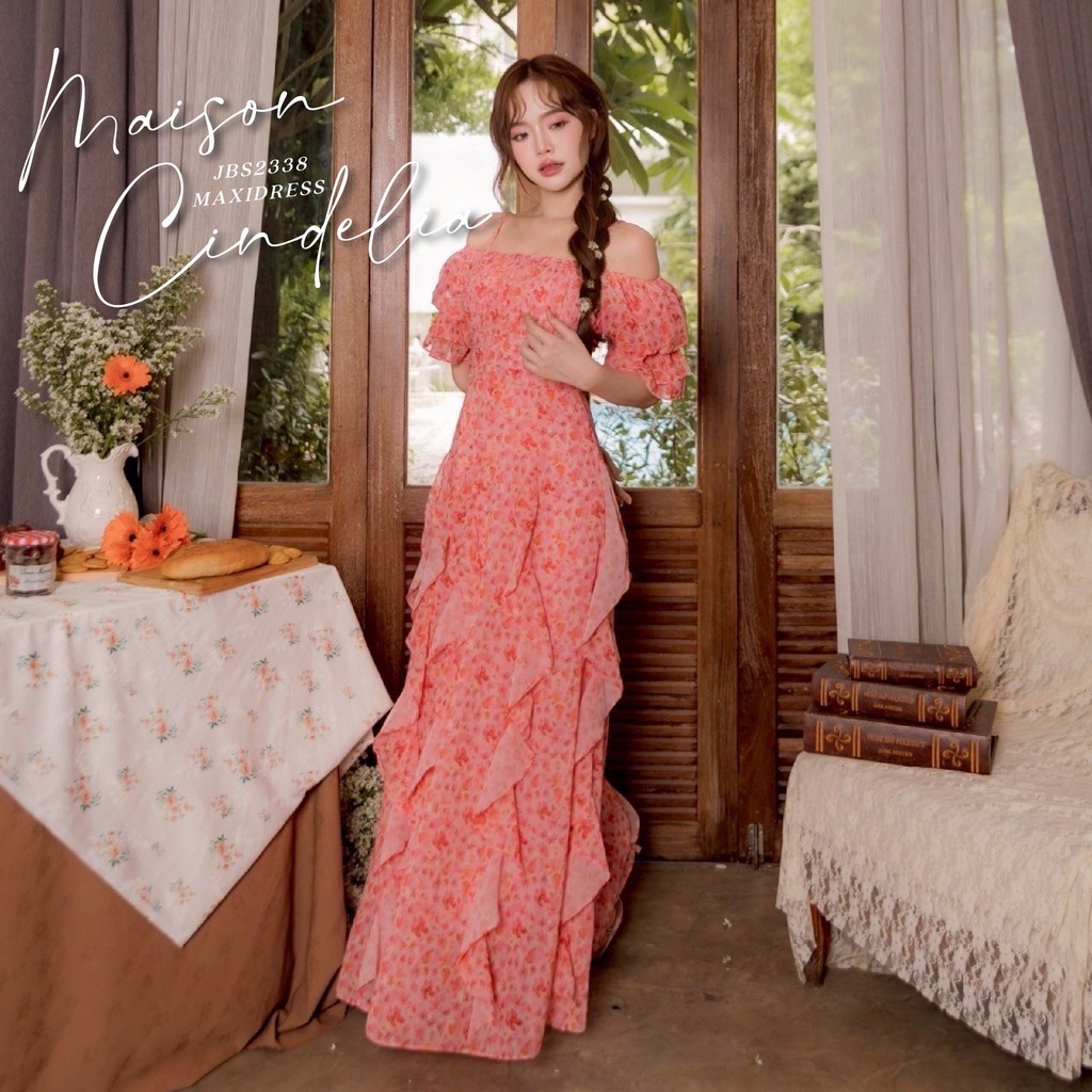 #JBS2338 Maison Cindelia Maxidress