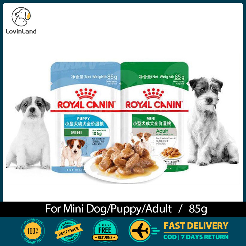 Royal Canin Mini Wet Dog Food Health Nutrition Food for Adult & Puppy 85g