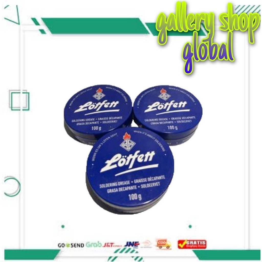 LOTFETT 50 & 100 GRAM SOLDERING PASTE / SOLDERING OIL ผลิตในเยอรมนี