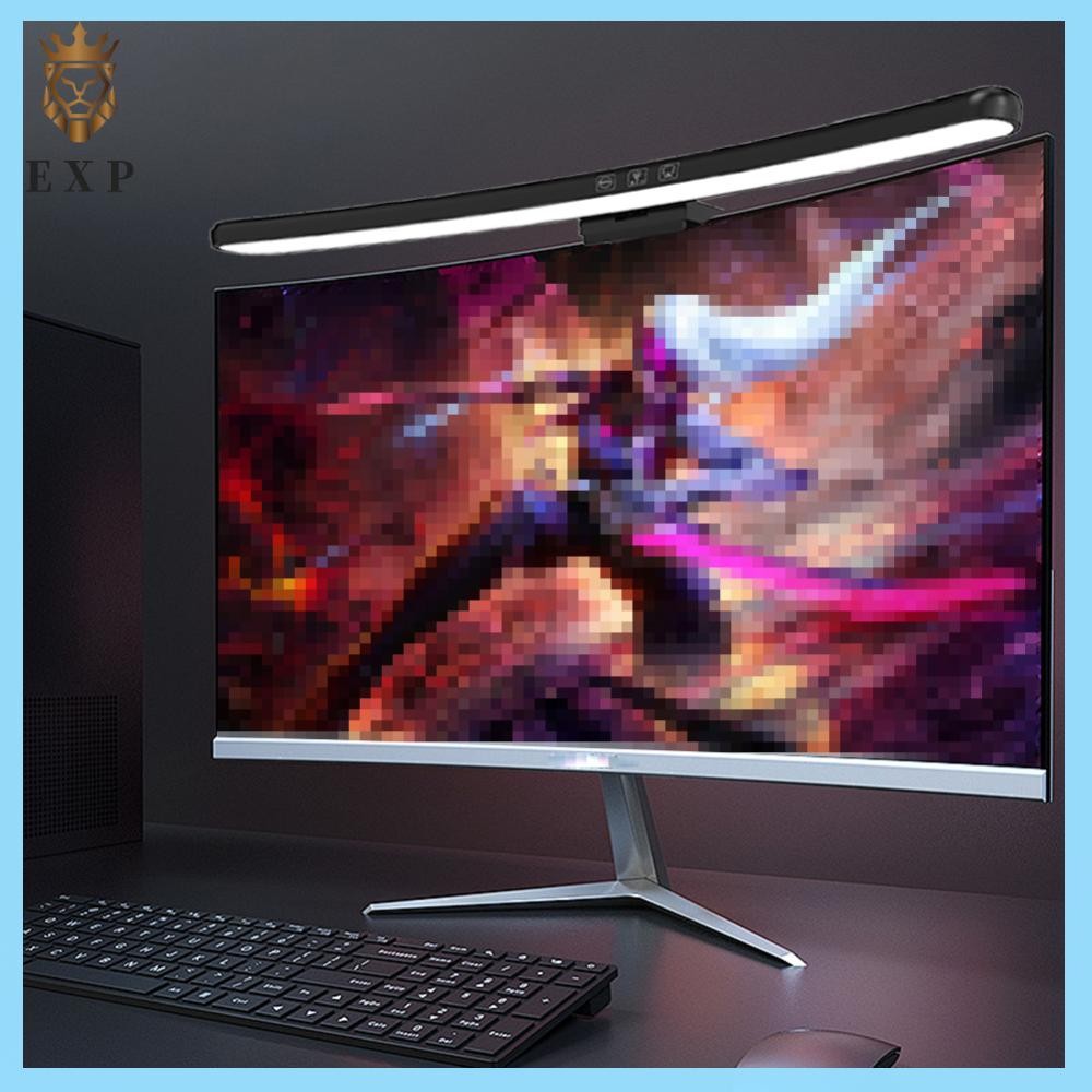 [explosion1.th] Curved Monitor Light Bar 3 อุณหภูมิสี Stepless Dimming Screen Lamp
