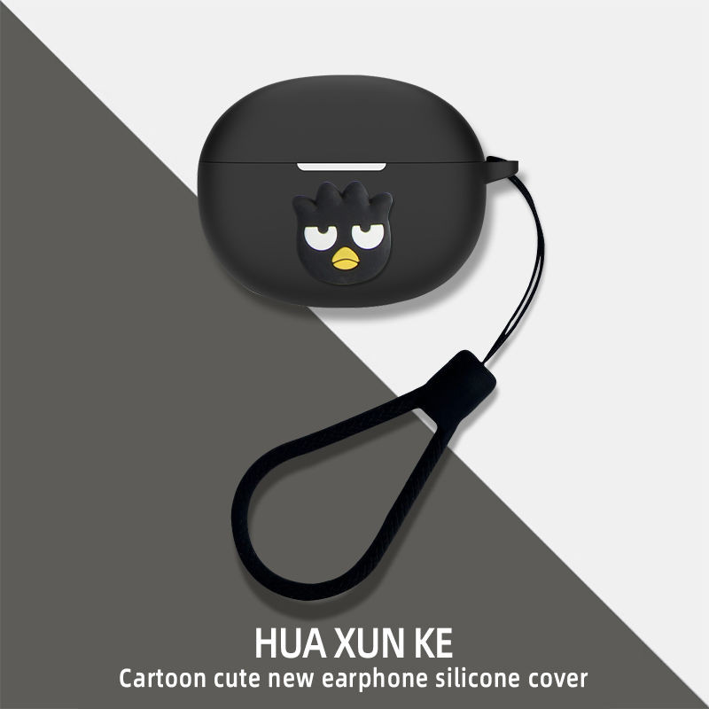 For EDIFIER Comfo Clip Case Cartoon Totoro Lanyard Silicone Soft Case EDIFIER Comfo Clip Shockproof Shell Protective Sleeve Cover
