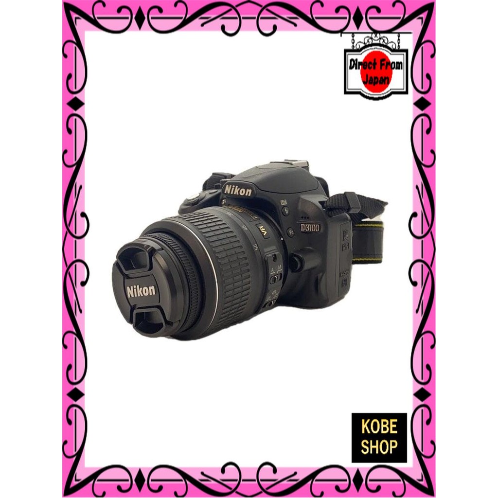 【ส่งตรงจากญี่ปุ่น】 กล้องเลนส์เดี่ยวดิจิตอล Nikon D3100 ชุดเลนส์// 【สินค้ามือสอง】