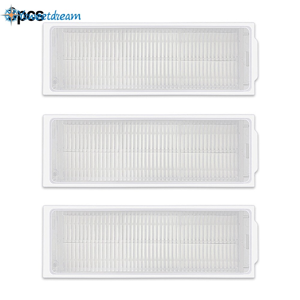 3 X Filter สําหรับ xiaomi สําหรับ MI Robot Vacuum-Mop 2 Lite MJST1S / MJST1SHW ล้างทําความสะอาดได้ [