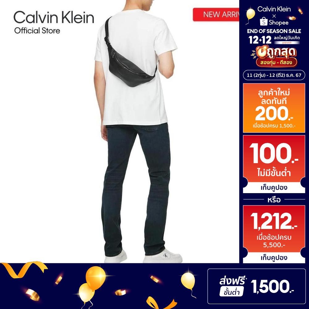 CALVIN KLEIN กระเป๋าสะพายข้างผู้ชาย Ultralight Waist Bag รุ่น 4G3011G UB1 - สีดำ