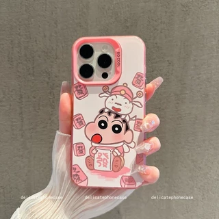 เข้ากันได้กับ iPhone 16 Plus iPhone 15 Pro Max iPhone 13 14 iPhone 11 Pro เคสโทรศัพท์น่ารัก DLMSCY1587&1588