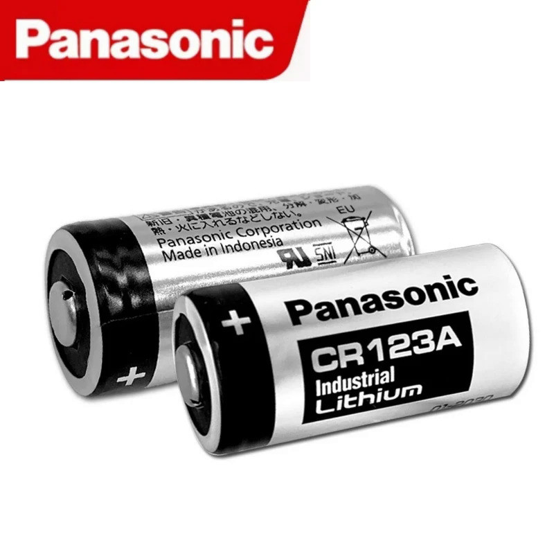 2PCS 10PCS Original Panasonic 123 Lithium 3V Arlo Camera Battery CR123A CR17345 DL123A EL123A 123A