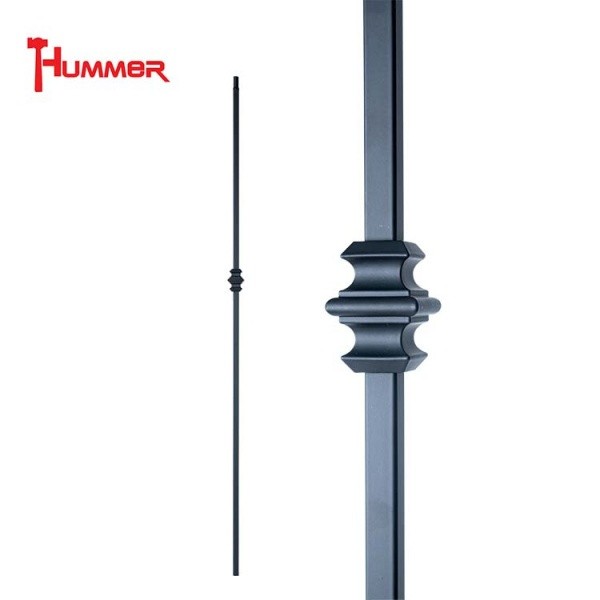 GlobalHouse HUMMER เหล็กดัดราวระเบียงแบบลูกกลม 1ชั้น ขนาด 12.7x12.7mm รุ่น GB005-1 สินค้าของแท้คุณภาพดี