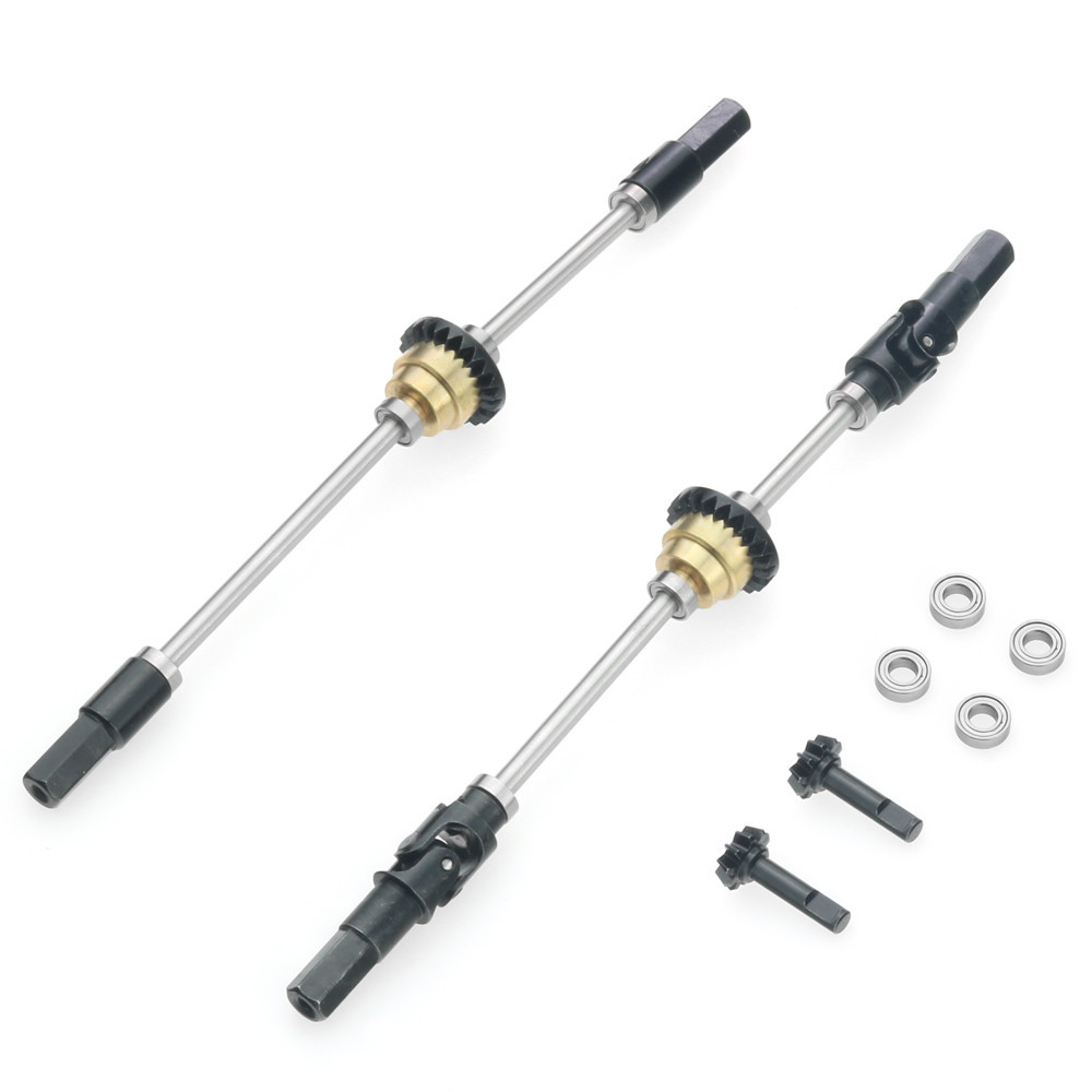 เพลาโลหะ Differential สําหรับ WPL C14 C24 1/16 RC รถอะไหล่อัพเกรด