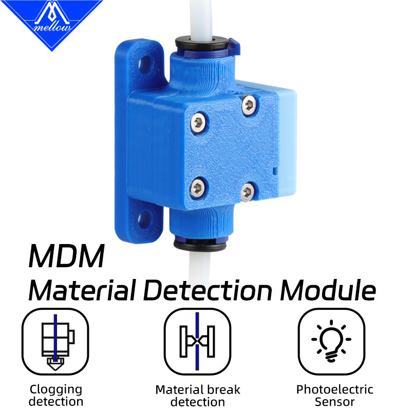 Mellow DIY MDM วัสดุโมดูลการตรวจจับสําหรับ 3D การพิมพ์ Filament Breakage, Clogging & Tangling 3D เครื่องพิมพ์ Klipper RRF Marlin