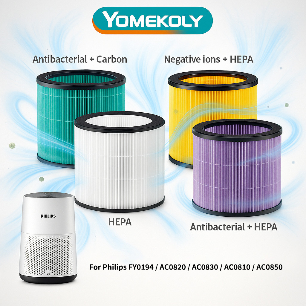สําหรับ Philips FY0194 AC0820 AC0810 AC0819 เครื่องฟอกอากาศเปลี่ยนไอออนลบต้านเชื้อแบคทีเรียระงับกลิ่