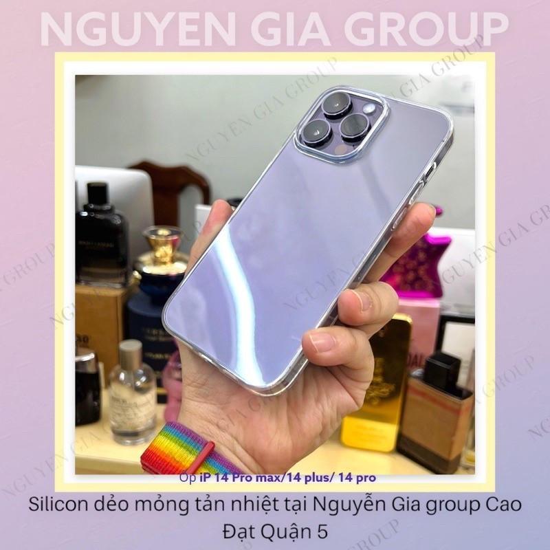 Hoco บางโปร่งใสกันกระแทกยืดหยุ่นสําหรับ iPhone 16 PRO MAX iP 15 PRO MAX 14 PRO MAX Nguyeen Gia กลุ่ม