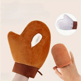 ทาถุงมือ,ทาโลชั่นทารี,ฟอกนวม,อาบแดด,สามารถใช้แทนมือเพื่อให้ผ…