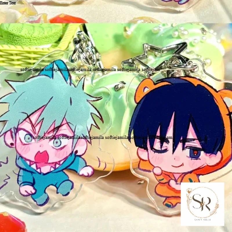 Stage Alien IVAN & ถึงพวงกุญแจอนิเมะผู้หญิงพวงกุญแจสําหรับผู้ชายแหวนตะกั่ว