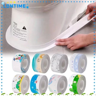 LONTIME ตะเข็บเทปกาว, 3.2 เมตร/ม้วน Anti-Mildew Caulk เทป, Professional PVC Self กาวกันน้ํากระเบื้องอาบน้ําซีลสําหรับมุม Gap