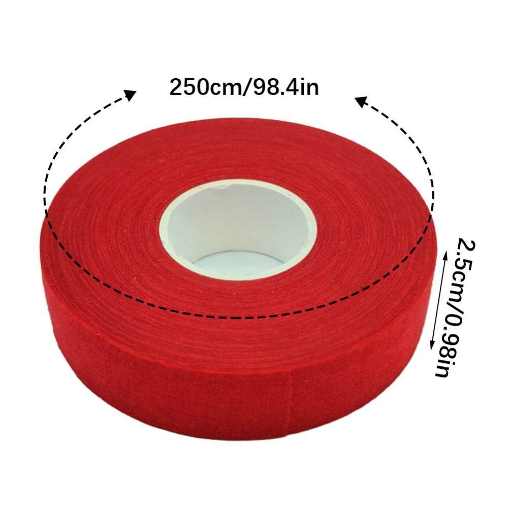 OPENMALL 25M Self-Adhesive Hockey Tape 27 Yards Hockey Stick Tape Badminton Handle Ice Hockey Grip Tape Roll Anti-slip อุปกรณ์กีฬา D8H7 ราคา ถูกที่สุด ดีลบีเคเค แกลเลอรีภาพที่ 9
