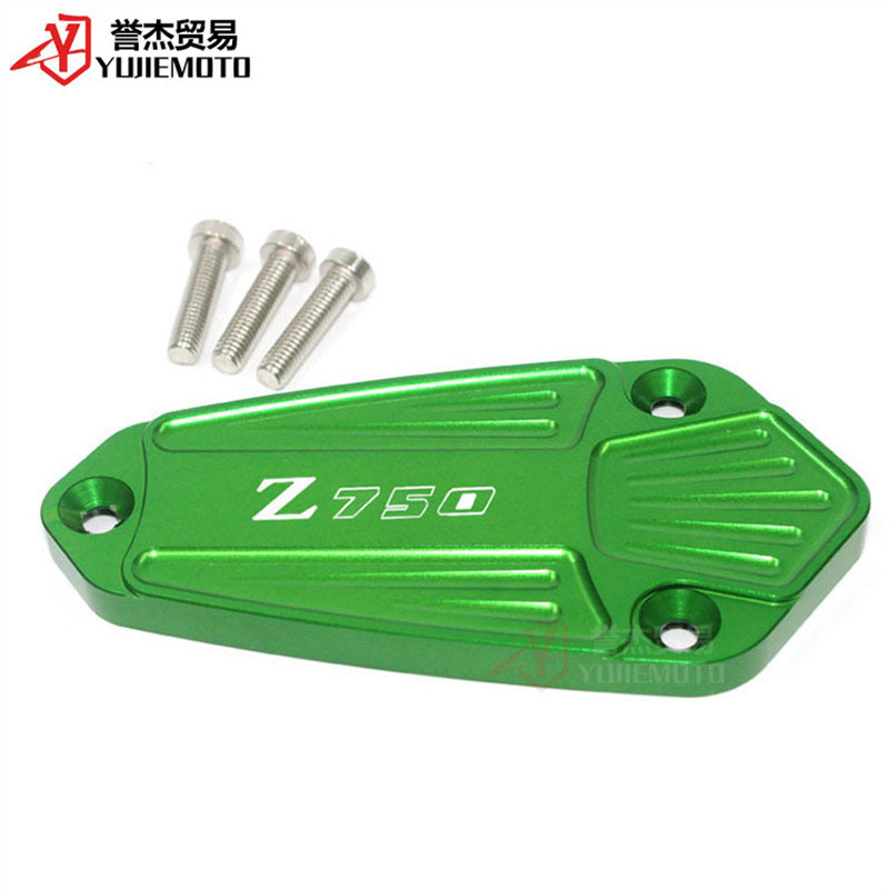 เหมาะสําหรับ คาวาซากิ คาวาซากิ Z750 Z 750 2010-2014 หม้อน้ํามันเบรคฝาครอบปั๊มด้านบนฝาครอบถ้วยน้ํามัน