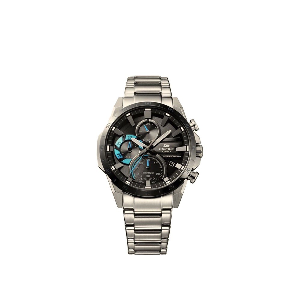 CASIO นาฬิกาข้อมือผู้ชาย EDIFICE รุ่น EQS-940DB-1BVUDF วัสดุสเตนเลสสตีล สีดำ