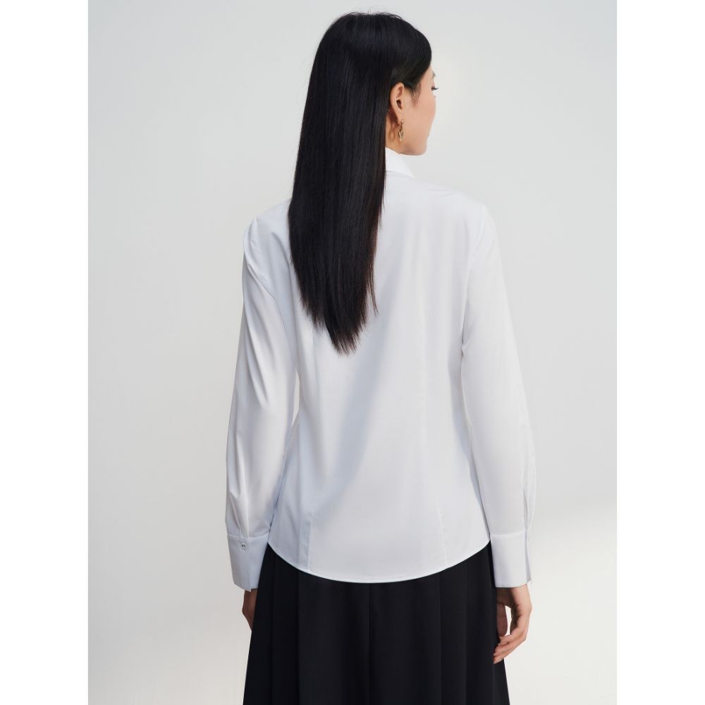 G2000 เสื้อเชิ้ตแบบทางการสำหรับผู้หญิง Slim Fit รุ่น 4622219300 WHITE