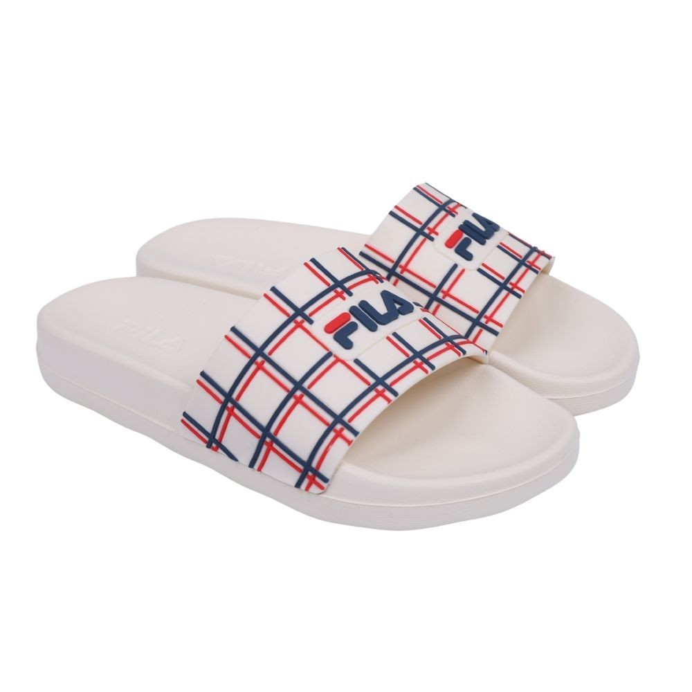 FILA รองเท้าแตะผู้หญิง CHECKERED รุ่น SDS241001W - สีเบจ