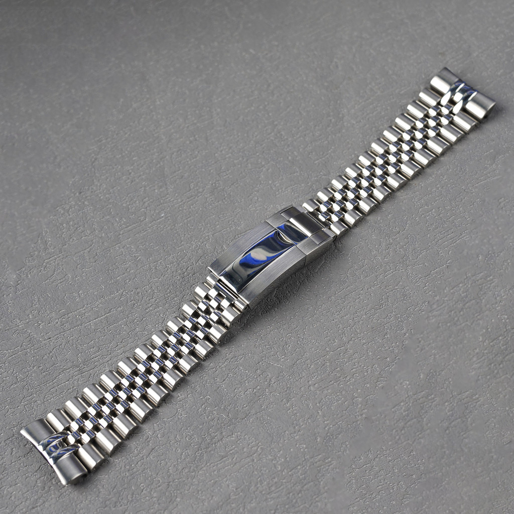 สําหรับสาย Seiko Prospex King Turtle (SRPE03, SRPE39) 22mm Jubilee Solid Steel WatchBand Strap Brace