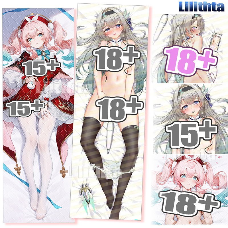 Dakimakura ปลอกหมอน Honkai: Star Rail Hyacine และ Firefly Body-pillow Cover Custom Made