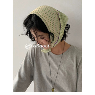 Insสไตล์เกาหลีBloggerสไตล์เดียวกันลายจุดสดRetro Square 55 * …