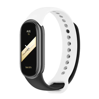MIJOBS สำหรับ Mi Band 10 9 8 สายรัด TPU ขั้วต่อโลหะ สายนาฬิกาสปอร์ตกันน้ำสำหรับผู้ชายและผู้หญิง