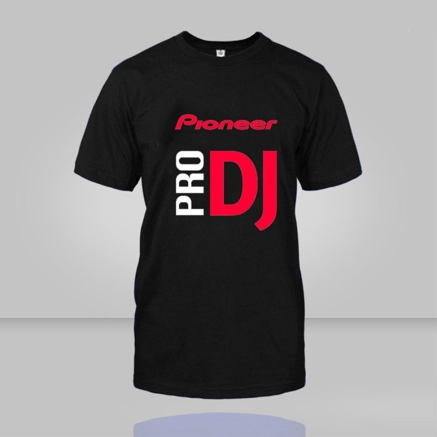 pioneer a dj เสื้อยืดแฟชั่นผู้ชาย 02 สีดํา S-5XL เสื้อยืดคอตตอน