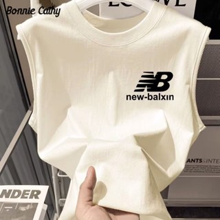 เสื้อกั๊กผู้ชายพิมพ์ลายตัวอักษรระดับไฮเอนด์เย็นแขนกุดอเมริกั…