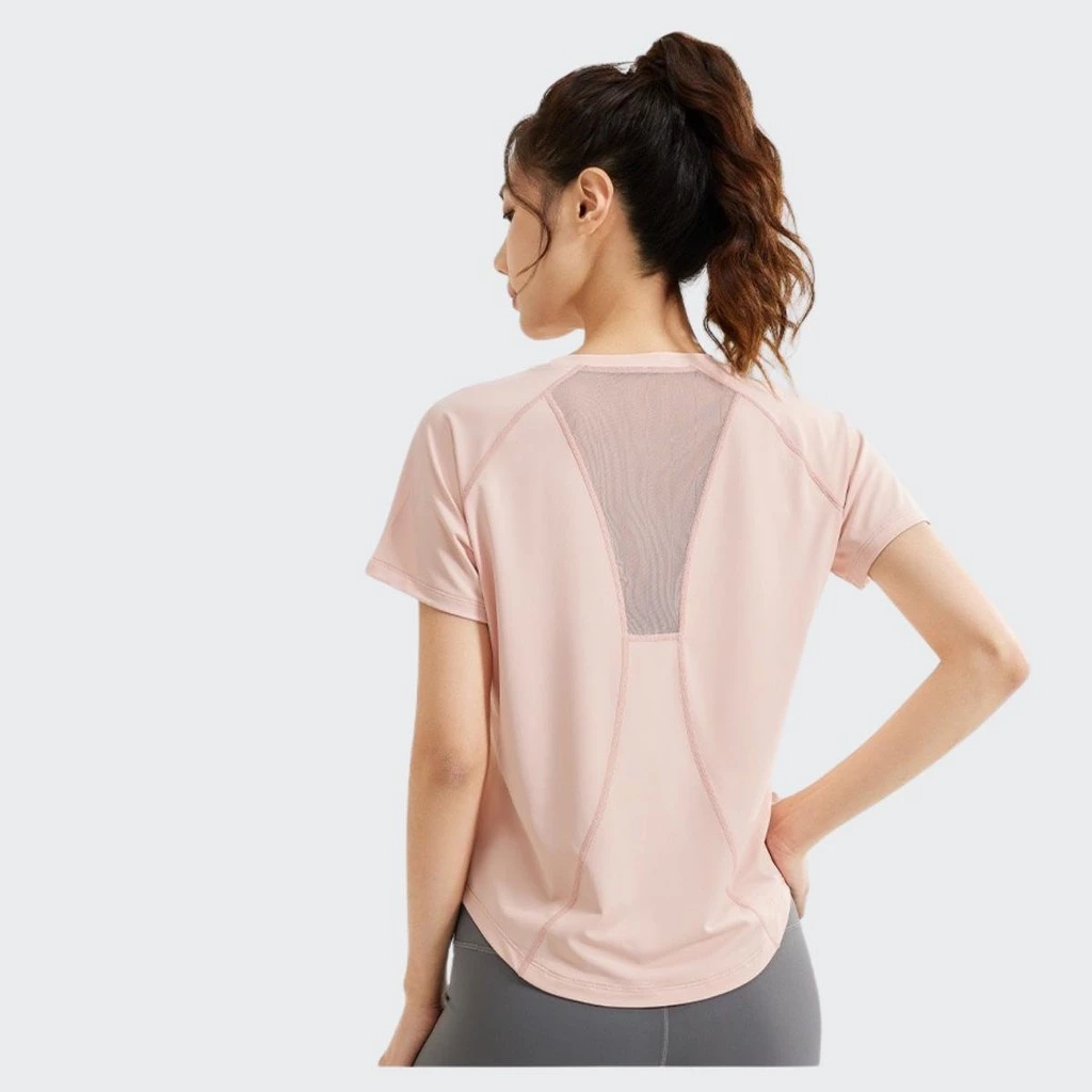 เสื้อโยคะผู้หญิง ผ้านิ่ม ระบายอากาศ กีฬา ฟิตเนส หลายสี thumbnail 8