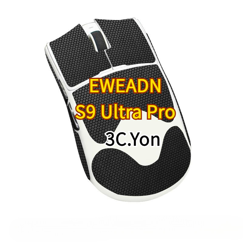 Mouse Grip EWEADN S9 Ultra Pro เมาส์เล่นเกมไร้สายน้ําหนักเบาผิวเทปกันลื่นตามหลักสรีระศาสตร์ลื่นด้านข
