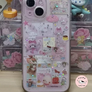 การ์ตูนน่ารักเมโลดี้กราฟิติใสนุ่ม เคส iPhone 17 16 11 13 14 12 15 Pro Max 7Plus XR 15 16 8 6 14 6s Plus Air X XS Max SE