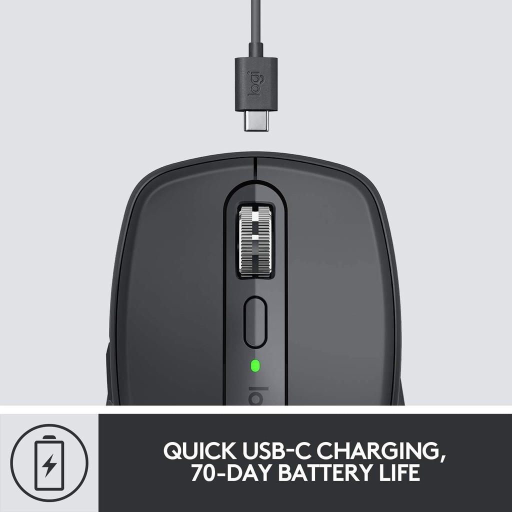 คลิกง่าย ⚡️เมาส์ไร้สาย⚡️ Logitech MX Anywhere 3 / MX Anywhere 3S Compact Performance Mouse Wireless 