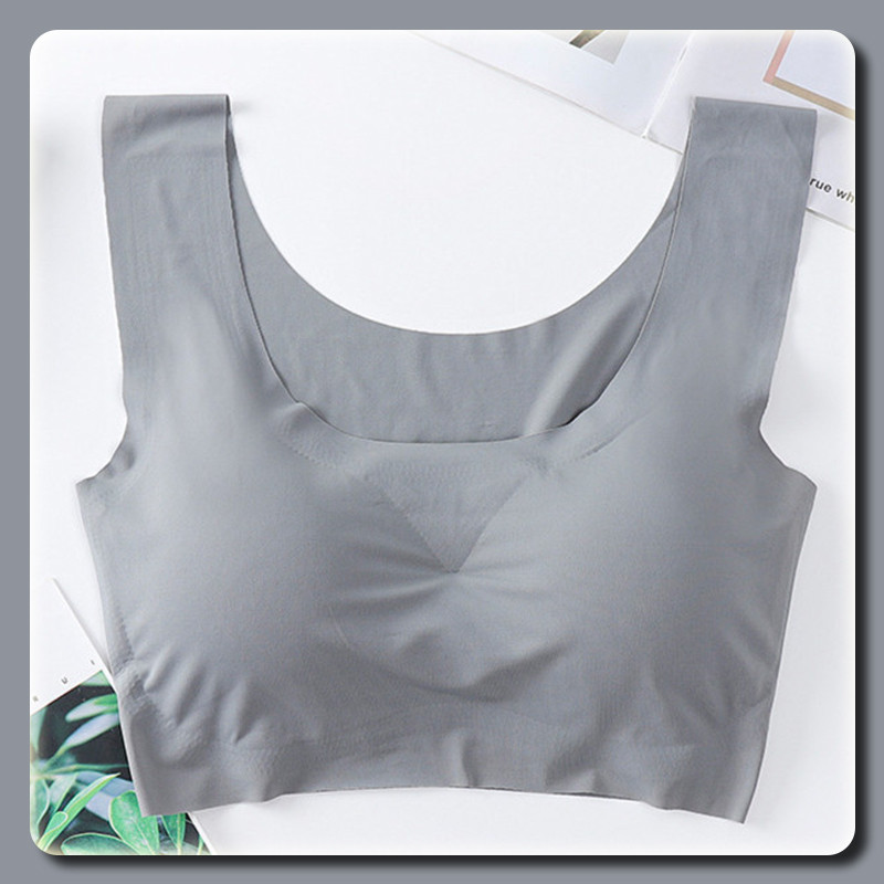 [YTL MALL] F5196 สปอร์ตบรา ไร้ขอบ ผ้าเนียน ระบายอากาศได้ดี และยืดหยุ่น Bras