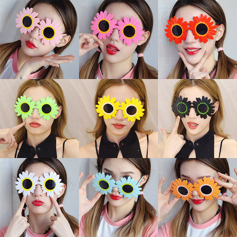 shiny girl: แว่นตาคริสต์มาส ขาแว่นพับได้​ หลายแบบ พร็อพถ่ายรูป สําหรับตกแต่งบ้าน