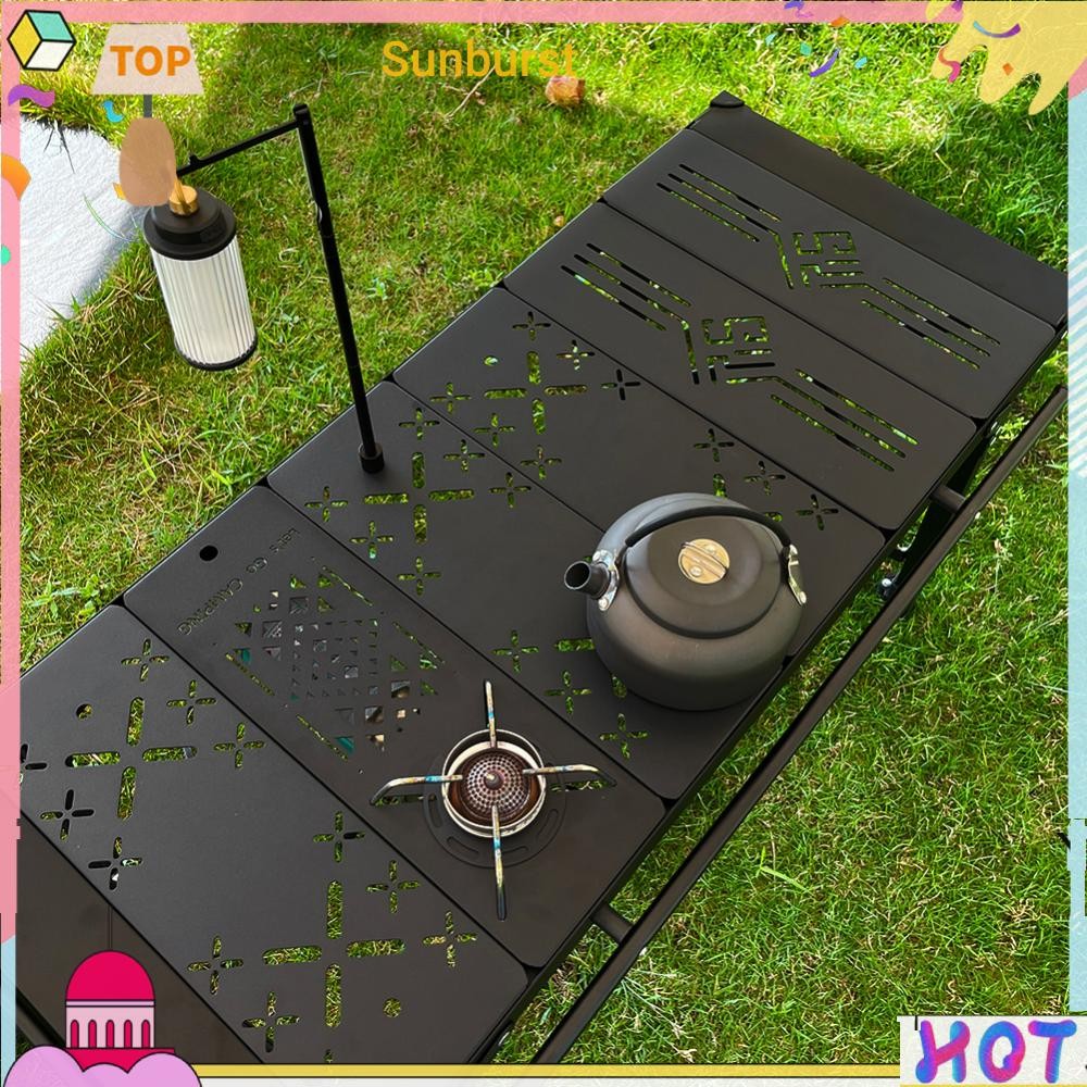 Camping IGT Table Board Kitchen Stainless Steel Table Board Storage Bag รวม [Sunburst11.th]