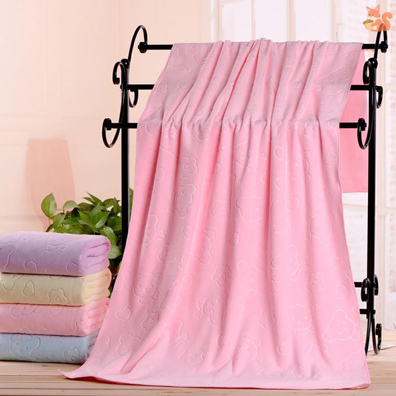 [BI] ผ้าเช็ดตัวดูดซับ Quick-Drying Super Large Bath Towel Soft Towel ผ้าเช็ดตัว TH