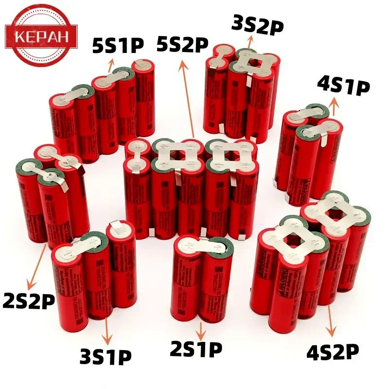 Rechargeable Li-lon battery electric screwdriver electric drill 2S1P 2S2P 3S1P 3S2P 4S2P 5S1P 5S2P 2