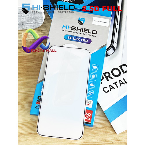 ฟิล์มกระจก Hi Shield Selected 2.5D สำหรับ iPhone 17 16 15 14 13 / Plus / Pro max Full Coverage Tempered Glass - รูปที่ 2