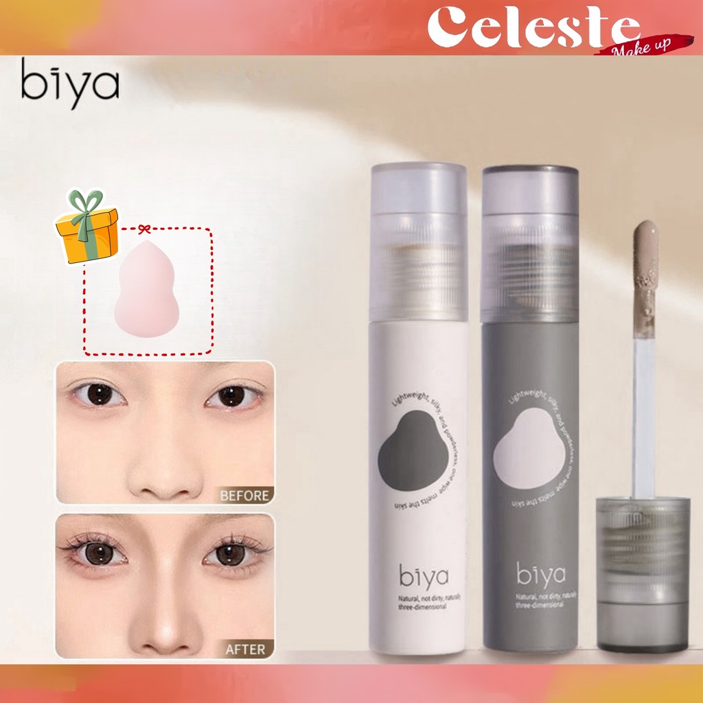 Biya Highlight Contour Liquid Matte Pearlescent Natural Brightening Eye Shadow Tear Trough Nose Shad