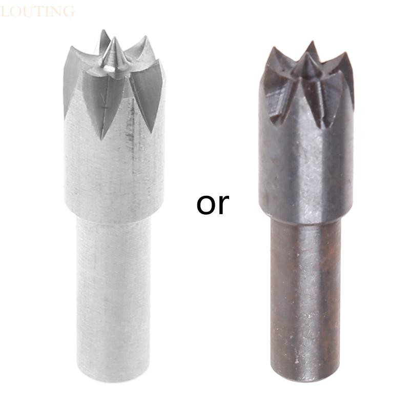 Louting 6 มม.ดอกพลัม Thimble เจาะบิตสําหรับเครื่องกลึงขนาดเล็ก DIY เครื่องมืองานไม้