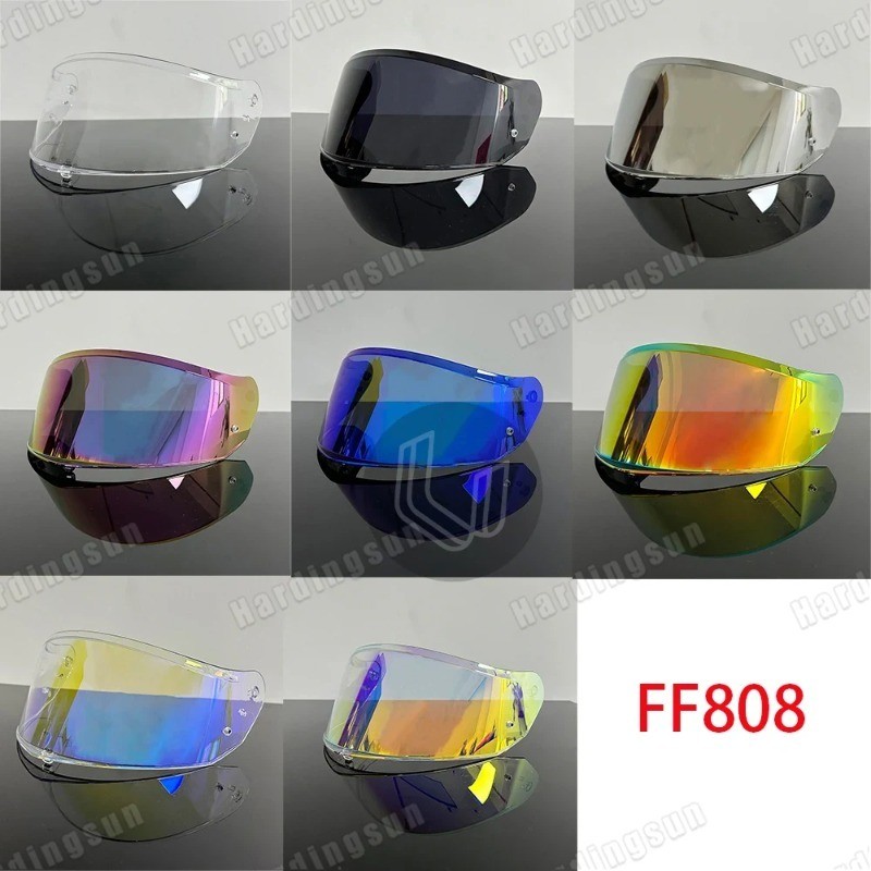 Ff808 หมวกกันน็อค Visor เลนส์รถจักรยานยนต์หมวกกันน็อคเต็ม Visor เลนส์เปลี่ยนเลนส์สําหรับ LS2 FF808