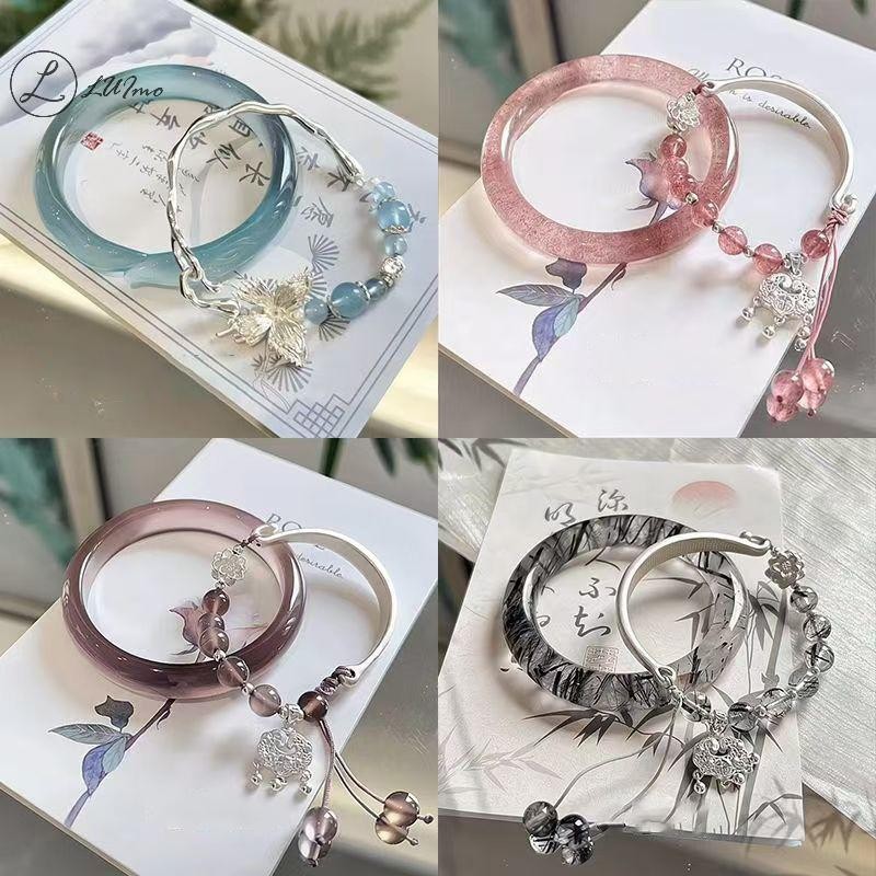 Luimo สร้อยข้อมือสไตล์จีนใหม่ sel ผู้หญิงสไตล์โบราณเครื่องประดับมืออุปกรณ์เสริมใหม่
