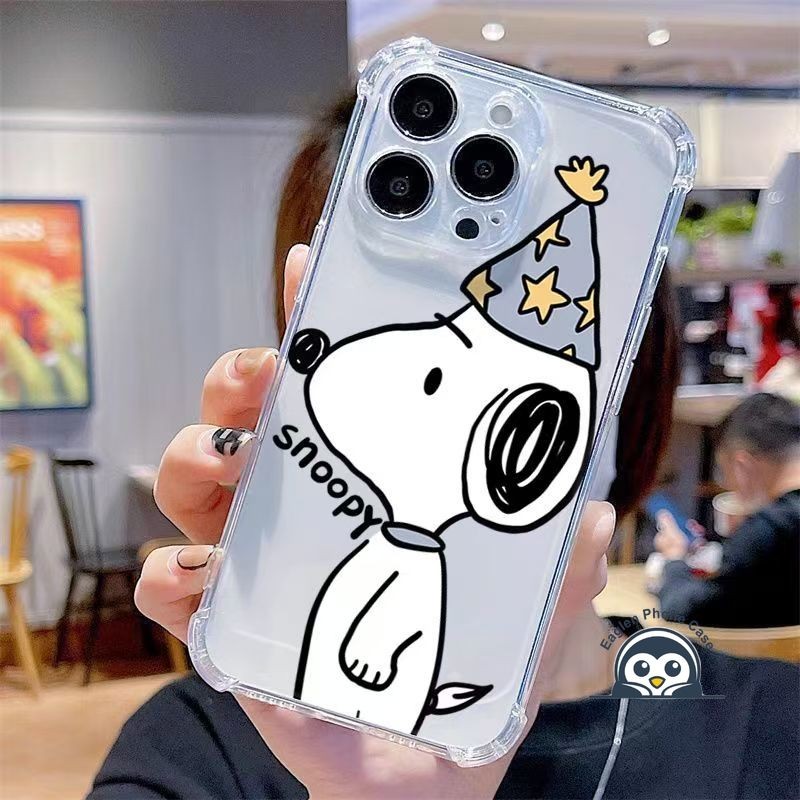 น่ารักสีขาว Snoopy สุนัขเคสโทรศัพท์สําหรับ Vivo Y500 Y400 Y300 Y29 Y29S Pro V60 V50 V50E Lite X200 X200S Pro Mini Ultra FE iQOO Z10 Turbo Pro Z10X 5G ปลอก Star การ์ตูนนุ่มปกหลัง