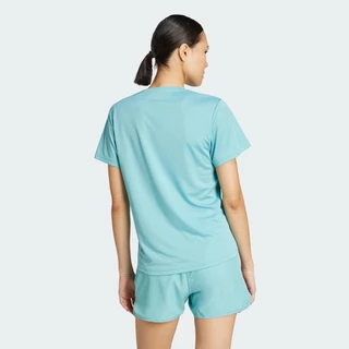 adidas วิ่ง เสื้อยืด Run It ผู้หญิง สีเทอร์คอยส์ JM5758