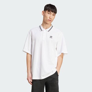 adidas Lifestyle adidas Adicolor Loose Polo Men White JW5898