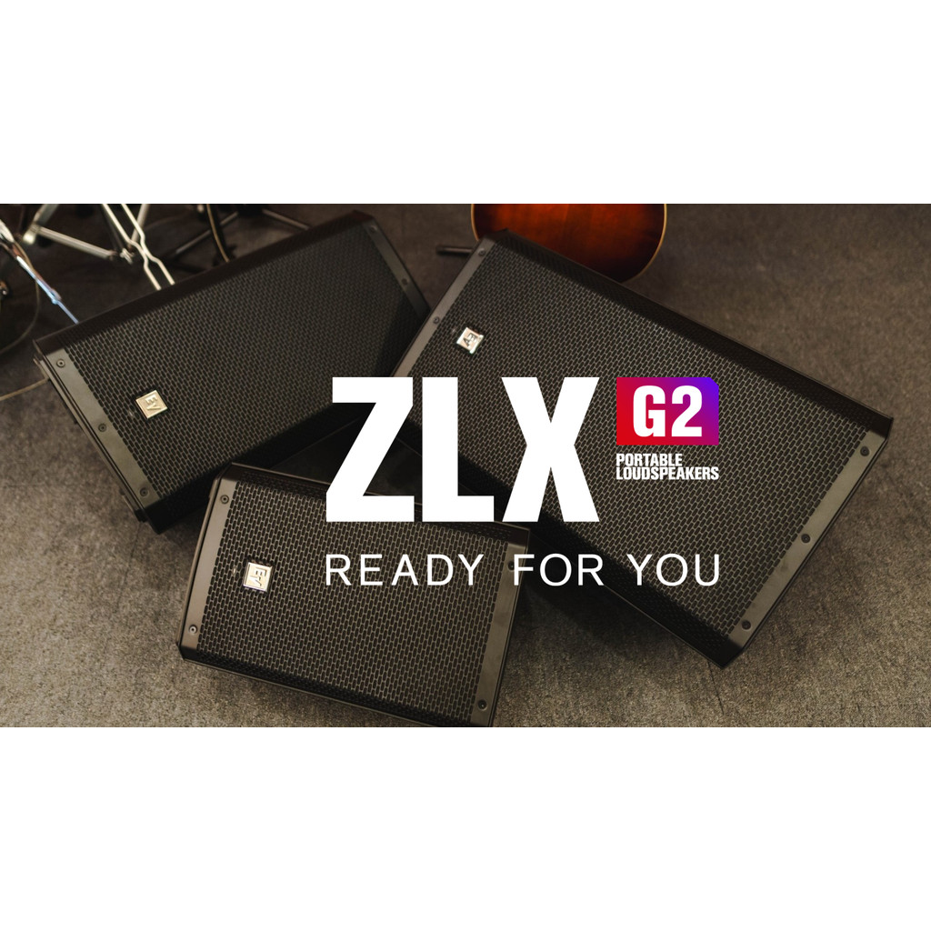 ลำโพง EV Electro-Voice ZLX G2 ใหม่ มิกเซอร์ในตัว ZLX-8P-G2, ZLX-12P-G2, ZLX-15P-G2 ลำโพง Active