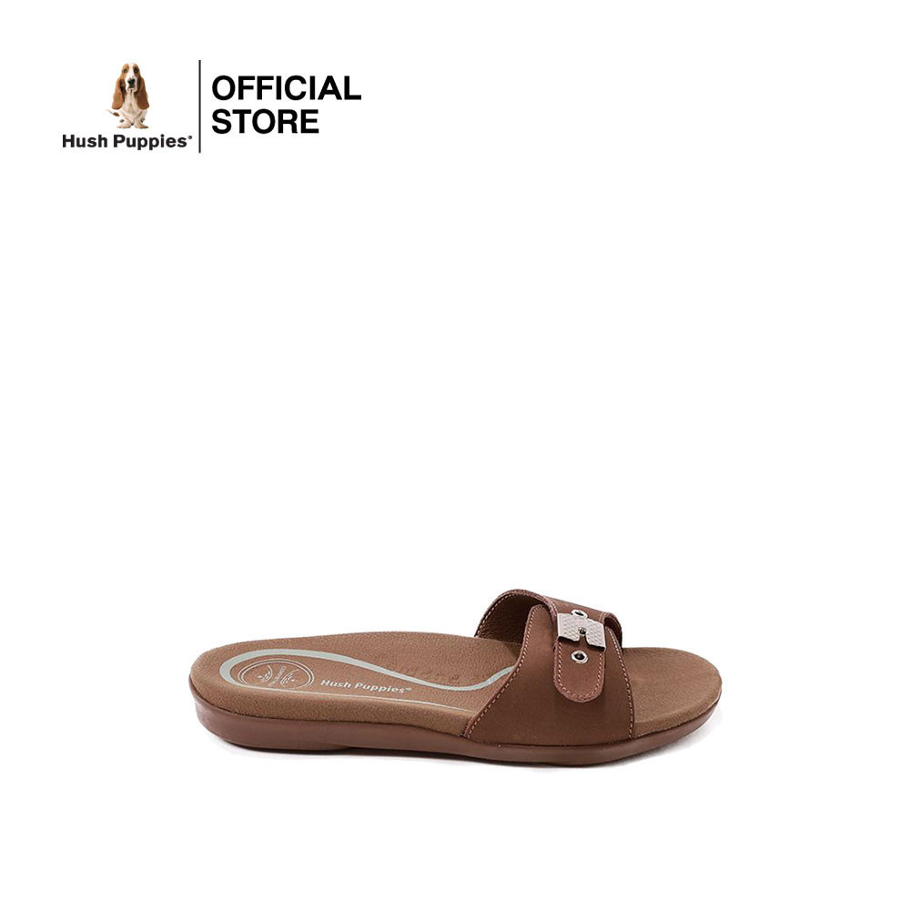 Hush Puppies รองเท้าผู้หญิง รุ่น SANDALS COMFORT HP KWSFB6564F - สีน้ำตาล